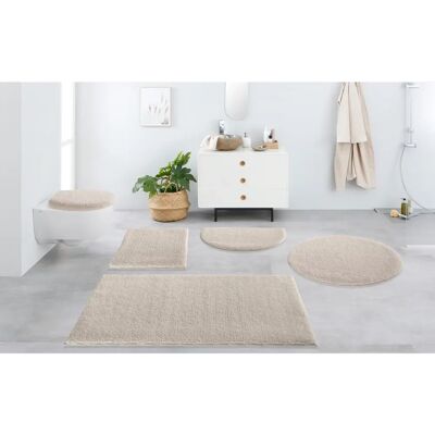 MY HOME Vanessa Badematte - beige, rutschhemmend, langlebig MY HOME Vanessa Badematte - beige, rutschhemmend, langlebig