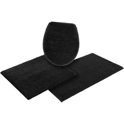 MY HOME Vanessa Unifarbene Badematten Set - Badteppich MY HOME Vanessa Unifarbene Badematten Set - Badteppich
