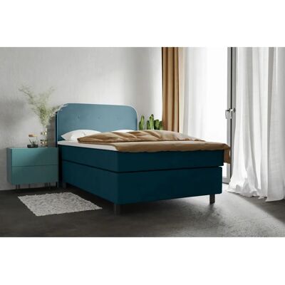 PLACES OF STYLE Marausa Blau Boxspringbett - Komplettbett PLACES OF STYLE Marausa Blau Boxspringbett - Komplettbett