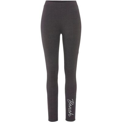BENCH Loungewear Leggings - Bomuld, Grå Melange, Model 40/42 BENCH Loungewear Leggings - Bomuld, Grå Melange, Model 40/42