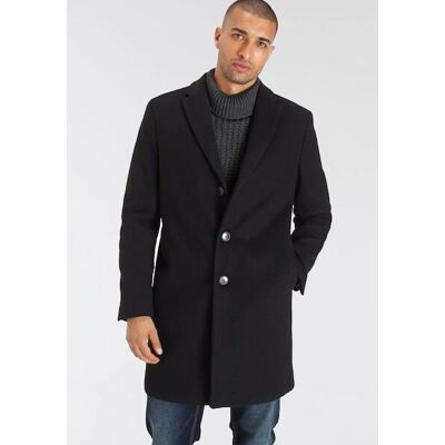 BRUNO BANANI Flex-Coat Mantel - Casual, Schwarz, L BRUNO BANANI Flex-Coat Mantel - Casual, Schwarz, L