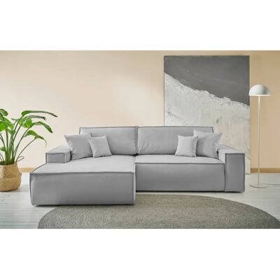 Andas Finnley L-Form Bouclé Schlafsofa - Sofa Andas Finnley L-Form Bouclé Schlafsofa - Sofa