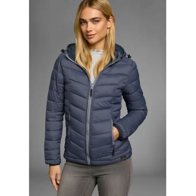 POLARINO Gr. 46 Blaue Wasserabweisende Steppjacke - Jacke POLARINO Gr. 46 Blaue Wasserabweisende Steppjacke - Jacke