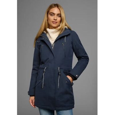 POLARINO Gr. 34 Blaue Winddichte Wasserdichte Wanderjacke - Jacke POLARINO Gr. 34 Blaue Winddichte Wasserdichte Wanderjacke - Jacke