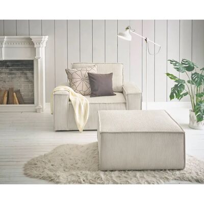 HOME AFFAIRE SHERWOOD Beiger Armstuhl HOME AFFAIRE SHERWOOD Beiger Armstuhl