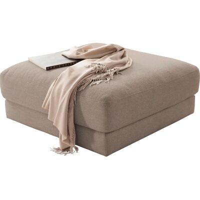 CANDY Enisa II Taupe Hocker - Ottomane CANDY Enisa II Taupe Hocker - Ottomane