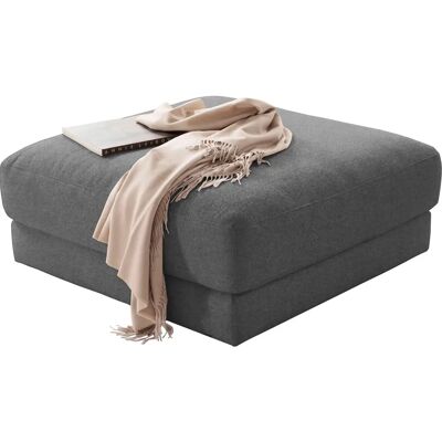 Enisa II Moderner Grau Hocker - Pouf Enisa II Moderner Grau Hocker - Pouf