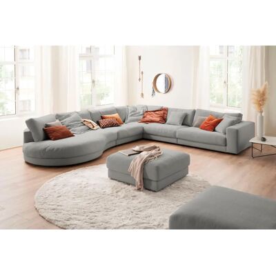 CANDY Enisa II Weiß L-Form Sofa - Sofas CANDY Enisa II Weiß L-Form Sofa - Sofas