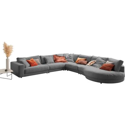 CANDY Enisa II L-Form Sofa - Bequames Familiensofa CANDY Enisa II L-Form Sofa - Bequames Familiensofa