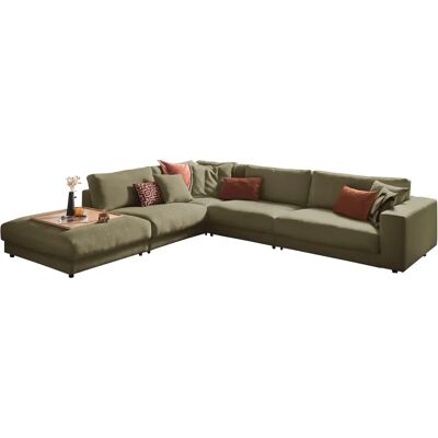 CANDY Enisa II - L-Formiges Samtsofa - 365cm CANDY Enisa II - L-Formiges Samtsofa - 365cm