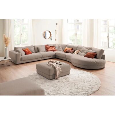 Candy Enisa II L-Form Sofa - Modern, Langlebig, 3 Kissen Candy Enisa II L-Form Sofa - Modern, Langlebig, 3 Kissen
