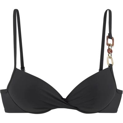 LASCANA - Yves - Schwarz - Cup C - Bikini-Top LASCANA - Yves - Schwarz - Cup C - Bikini-Top