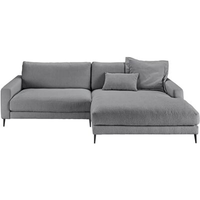 INOSIGN Downtown L-Form Sofa - Bouclé Stoff, Recamiere rechts, 272x190x84cm INOSIGN Downtown L-Form Sofa - Bouclé Stoff, Recamiere rechts, 272x190x84cm