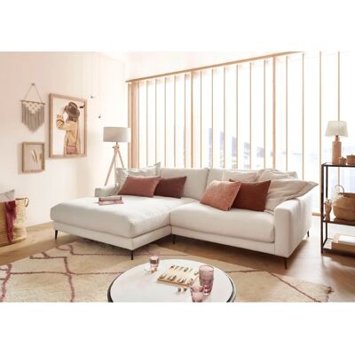 INOSIGN Downtown Linke Recamiere Bouclé 272x84x190cm Sofa INOSIGN Downtown Linke Recamiere Bouclé 272x84x190cm Sofa