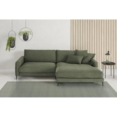 INOSIGN Downtown Olivgrünes L-Form Sofa - Sofas INOSIGN Downtown Olivgrünes L-Form Sofa - Sofas