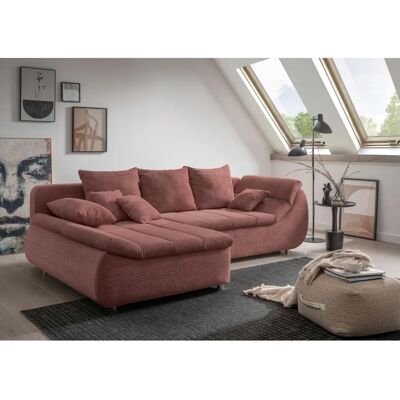 INOSIGN Imola L-Form Sofa - Modern, rot, Mikrofaser INOSIGN Imola L-Form Sofa - Modern, rot, Mikrofaser