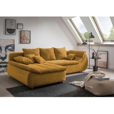 INOSIGN Imola L-Form Sofa - Gold - 270x170 cm INOSIGN Imola L-Form Sofa - Gold - 270x170 cm