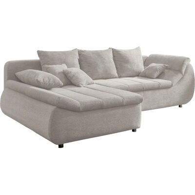 INOSIGN Imola L-Form Sofa - Modern, Silber, 270x90x170cm INOSIGN Imola L-Form Sofa - Modern, Silber, 270x90x170cm