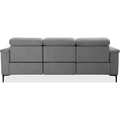 Places of Style Lund Sofa - 3-Sitzer, Hellgrau, Manuell/Elektrisch Places of Style Lund Sofa - 3-Sitzer, Hellgrau, Manuell/Elektrisch