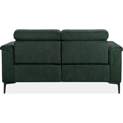 Places of Style Lund Sofa - 2er, Dunkelgrün, Elektrische Relaxfunktion Places of Style Lund Sofa - 2er, Dunkelgrün, Elektrische Relaxfunktion