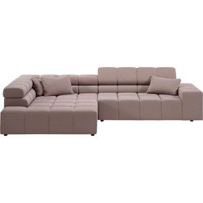 INOSIGN Ancona L-Form Sofa - Rose INOSIGN Ancona L-Form Sofa - Rose