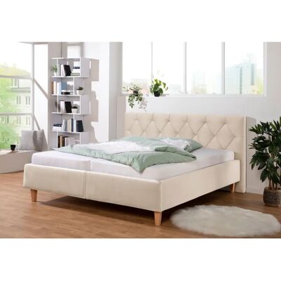 Guido Maria Kretschmer Sunley 100 Betten in Beige - Bett Guido Maria Kretschmer Sunley 100 Betten in Beige - Bett