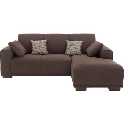 HOME AFFAIRE Bornholm - Landhausstil Couch, dunkelbraun, 234x162 cm HOME AFFAIRE Bornholm - Landhausstil Couch, dunkelbraun, 234x162 cm