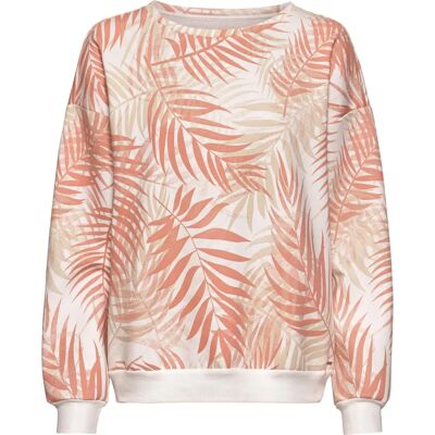 LASCANA Model 40/42 Orange (Ferskenmønster) Sweater - Sweater LASCANA Model 40/42 Orange (Ferskenmønster) Sweater - Sweater