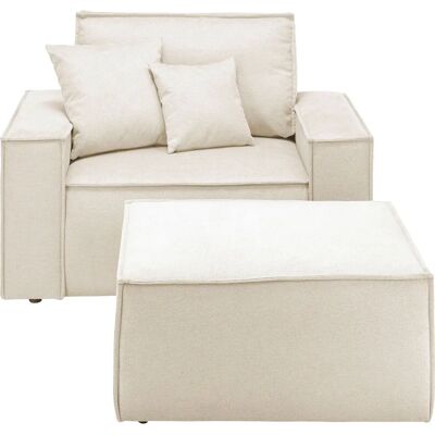 Andas Finnley Beiger Loveseat - Couch Andas Finnley Beiger Loveseat - Couch