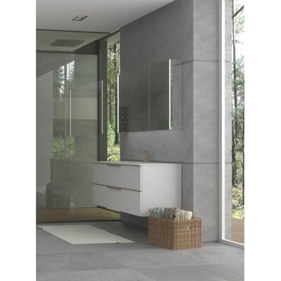 WELLTIME Amber Wandmontierter Waschtisch - Modernes Umweltfreundliches Design WELLTIME Amber Wandmontierter Waschtisch - Modernes Umweltfreundliches Design