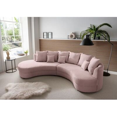 INOSIGN Limoncello L-Form Sofa - Ergonomisch, rosa, 287cm breit INOSIGN Limoncello L-Form Sofa - Ergonomisch, rosa, 287cm breit