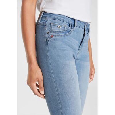 H.I.S ariaMS Slim Fit Hellblau Used Jeans - Jeans H.I.S ariaMS Slim Fit Hellblau Used Jeans - Jeans