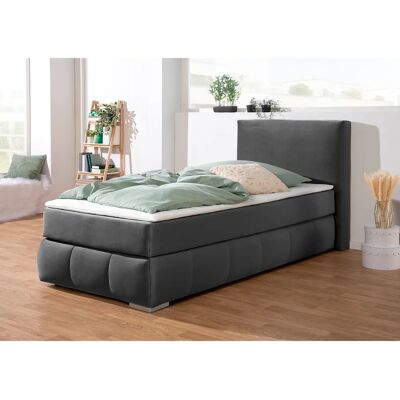 Guido Maria Kretschmer Wehma Boxspringbett - Samtstoff, 100x200cm - Boxspringbett Guido Maria Kretschmer Wehma Boxspringbett - Samtstoff, 100x200cm - Boxspringbett