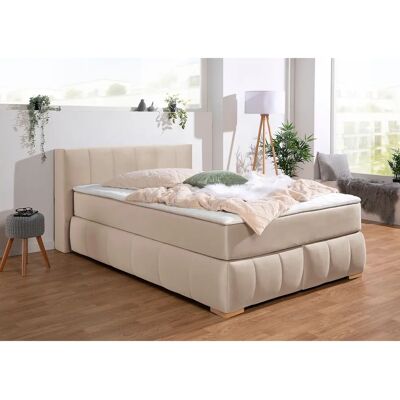 Guido Maria Kretschmer Chelles Beige Boxspringbett - Bett Guido Maria Kretschmer Chelles Beige Boxspringbett - Bett