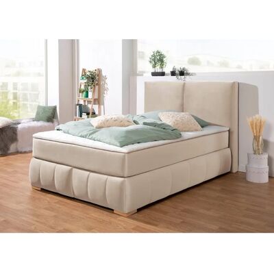Guido Maria Kretschmer Wehma Beige Boxspringbett - Bett Guido Maria Kretschmer Wehma Beige Boxspringbett - Bett
