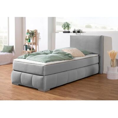 Guido Maria Kretschmer "Wehma" Silber Boxspringbett - Bett Guido Maria Kretschmer "Wehma" Silber Boxspringbett - Bett