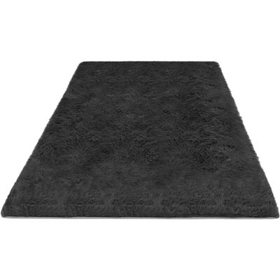 MY HOME - Silky - Schwarz - 40x60 cm Teppich MY HOME - Silky - Schwarz - 40x60 cm Teppich