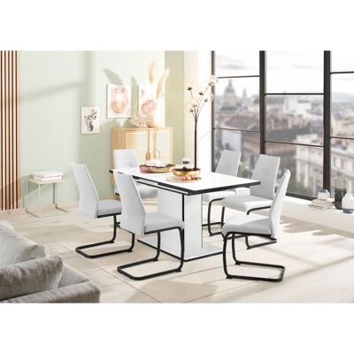 Hela Ariana Ausziehbares Essgruppe - 6 Stühle Hela Ariana Ausziehbares Essgruppe - 6 Stühle