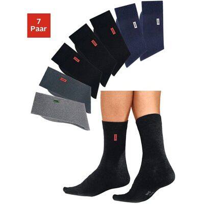 H.I.S Modell 43-46 Blaue Baumwollsocken - Socken H.I.S Modell 43-46 Blaue Baumwollsocken - Socken