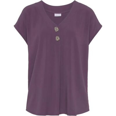 LASCANA Modell 44 Violett Viskose Bluse - Bluse LASCANA Modell 44 Violett Viskose Bluse - Bluse
