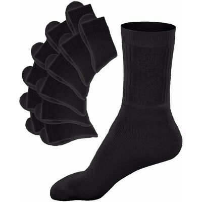 GO IN Tennissocken - 12er Set - Schwarz GO IN Tennissocken - 12er Set - Schwarz