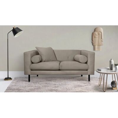 Guido Maria Kretschmer Lillibeth Sofa - 155x83x74 cm, Schlamm braun Guido Maria Kretschmer Lillibeth Sofa - 155x83x74 cm, Schlamm braun