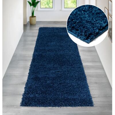 Home Affaire Shaggy 30 Teppich - Komfort, 230x67cm, Blau Home Affaire Shaggy 30 Teppich - Komfort, 230x67cm, Blau