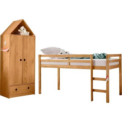 Lüttenhüttu Alpi Schlafzimmer-Set - FSC Kiefer Möbel Lüttenhüttu Alpi Schlafzimmer-Set - FSC Kiefer Möbel