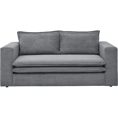 Places of Style Piaggi 2-Sitzer Sofa - Webvelours - Grau - Wohnzimmermöbel Places of Style Piaggi 2-Sitzer Sofa - Webvelours - Grau - Wohnzimmermöbel