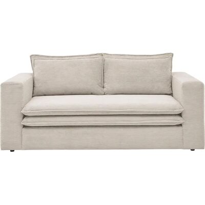 Places of Style PIAGGE Sitzgruppe - 2er Sofa & Hocker - Hellbeige Places of Style PIAGGE Sitzgruppe - 2er Sofa & Hocker - Hellbeige