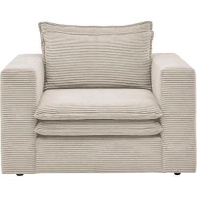 PLACES OF STYLE Piagge Sessel - Webvelours - 110x83x91 cm - Beige PLACES OF STYLE Piagge Sessel - Webvelours - 110x83x91 cm - Beige