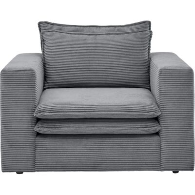 Places of Style PIAGGE Anthrazit Velours Sessel - Sessel Places of Style PIAGGE Anthrazit Velours Sessel - Sessel