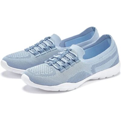 LASCANA Blaue Mesh-Sneaker Damen - Sneakers LASCANA Blaue Mesh-Sneaker Damen - Sneakers
