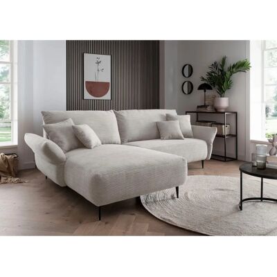 INOSIGN Amarena L-Form Sofa - Modern Cord, 4 Kissen INOSIGN Amarena L-Form Sofa - Modern Cord, 4 Kissen